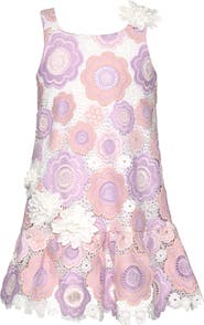 Baby Sara Kids' Flower Lace Dress
