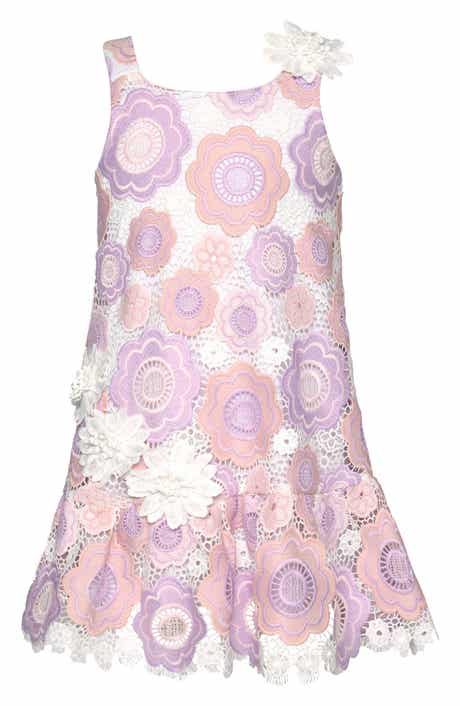 Baby Sara Kids' Flower Lace Dress