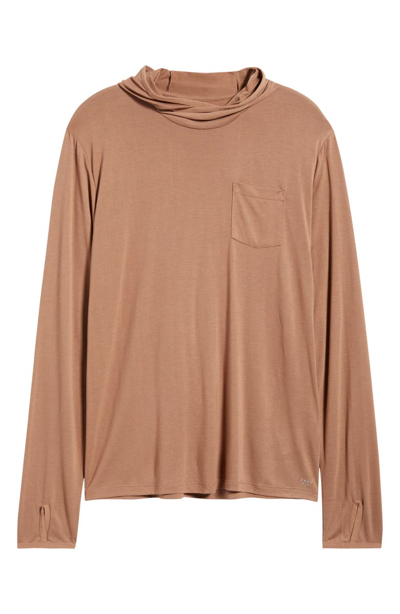 Free Fly Camouflage Lightweight UPF 20+ Hoodie, Alternate, color, Nutmeg