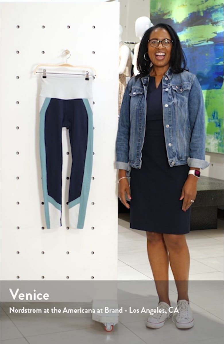 Colorblock High Waist Leggings, sales video thumbnail