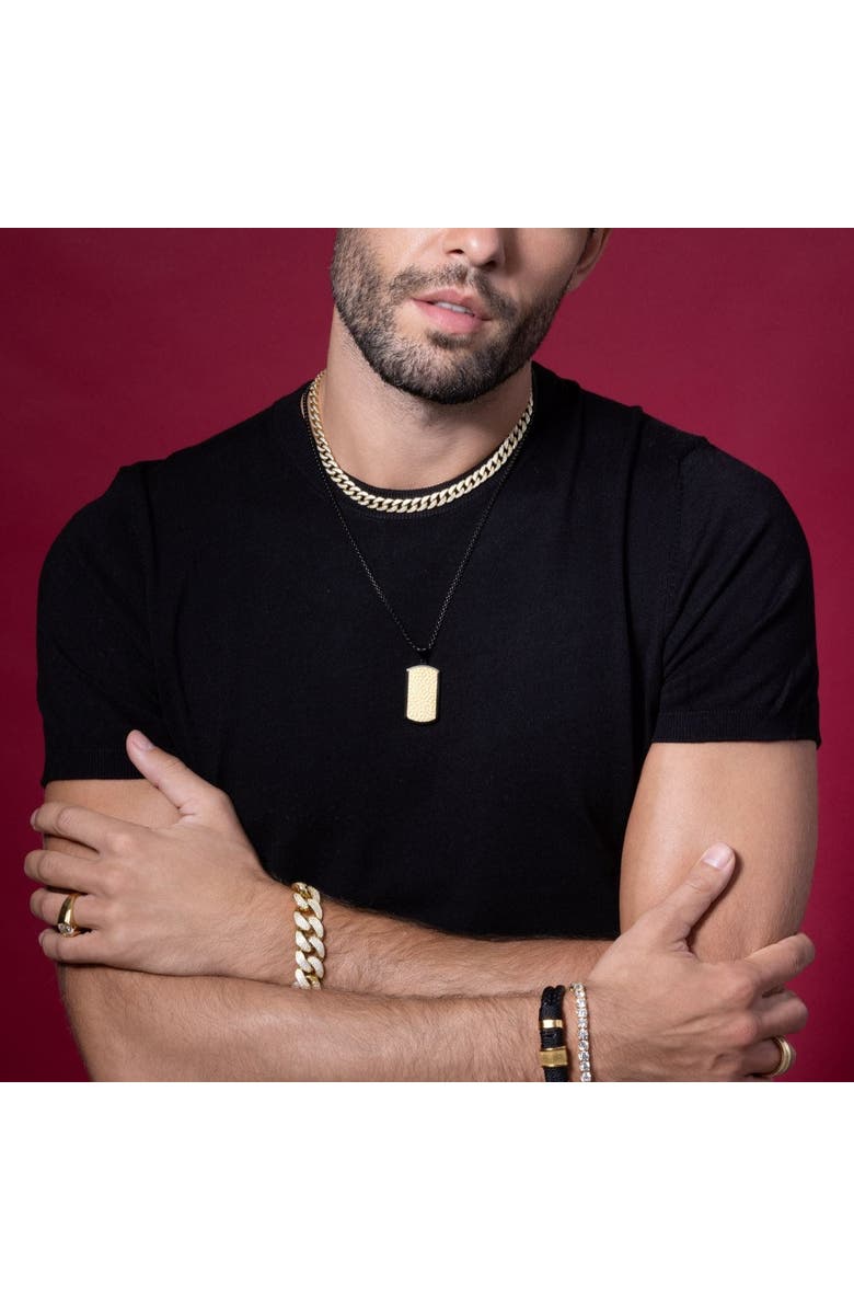 Anna Zuckerman Wave Rider Necklace, Alternate, color, Black