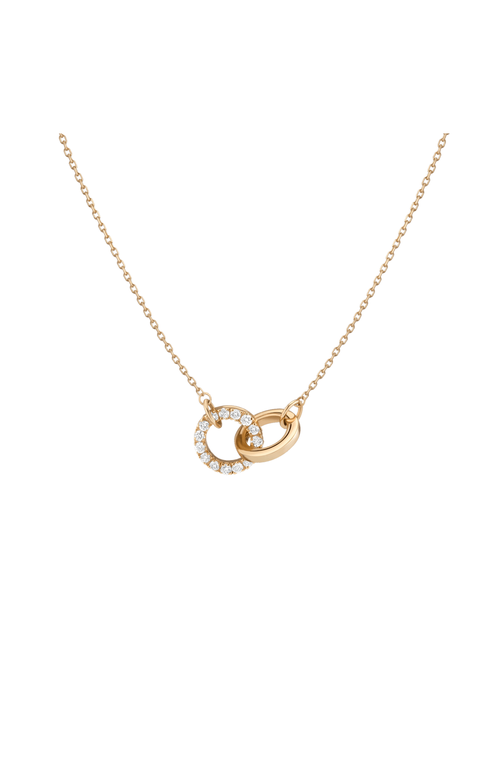 Aurate New York Diamond Connection Necklace In Gold