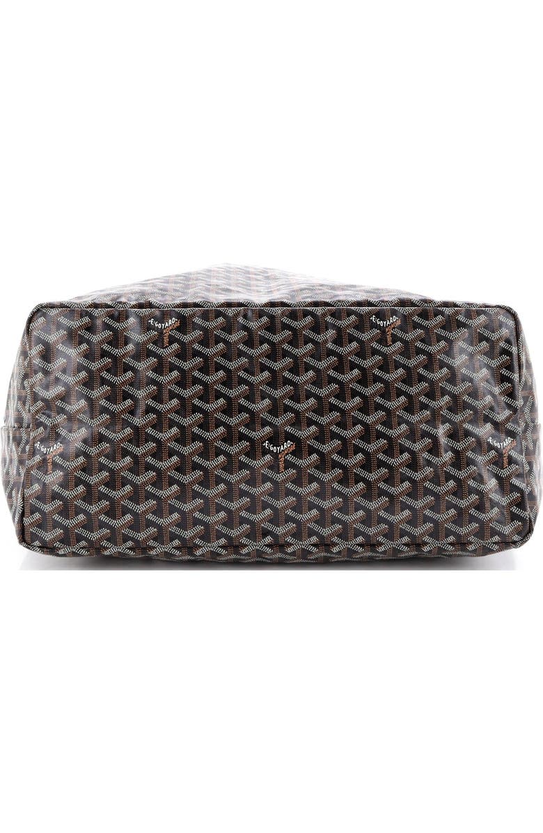 Pre-Owned Goyard Saint Louis Tote Coated Canvas GM, Alternate, color, Black