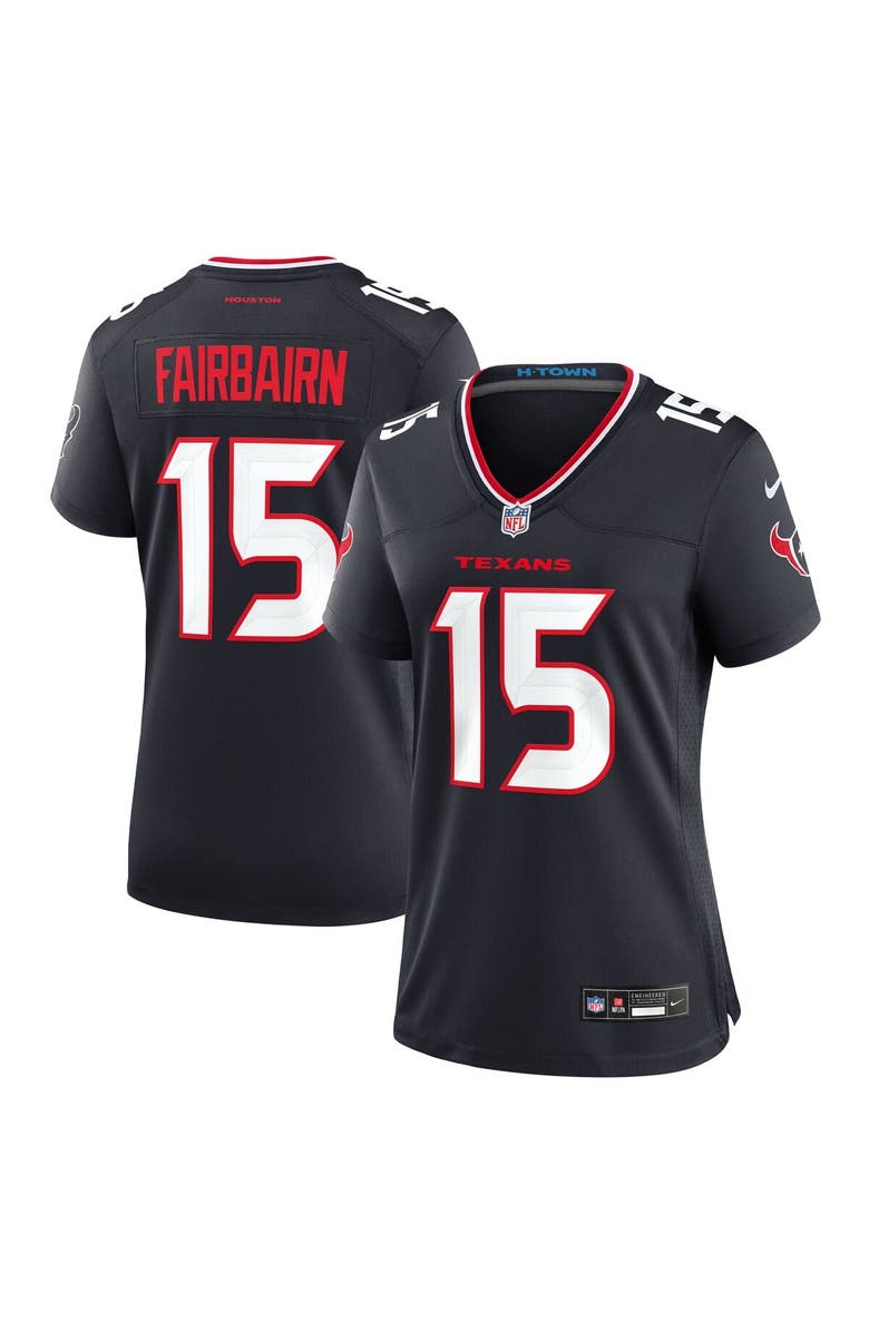 Nike Women's Nike Ka'imi Fairbairn  Navy Houston Texans Team Game Jersey, Alternate, color, 