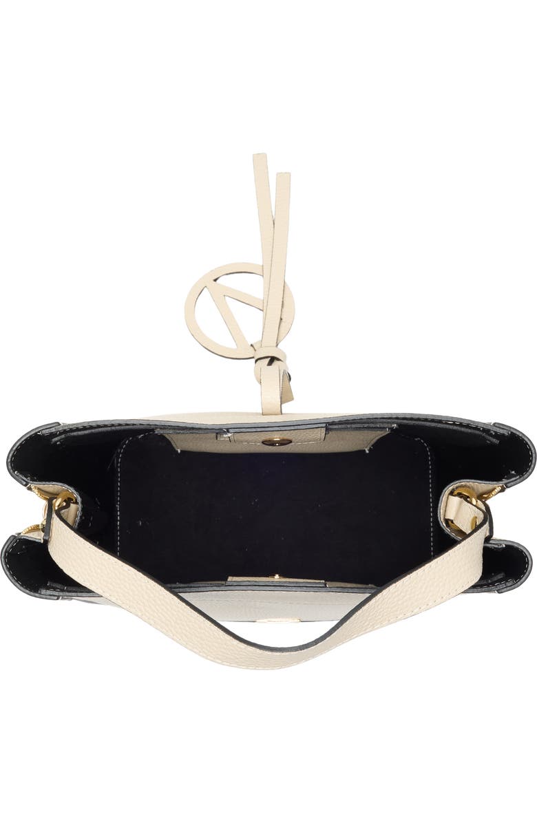VALENTINO BY MARIO VALENTINO Callie Medallion Shoulder Bag, Alternate, color, Milk