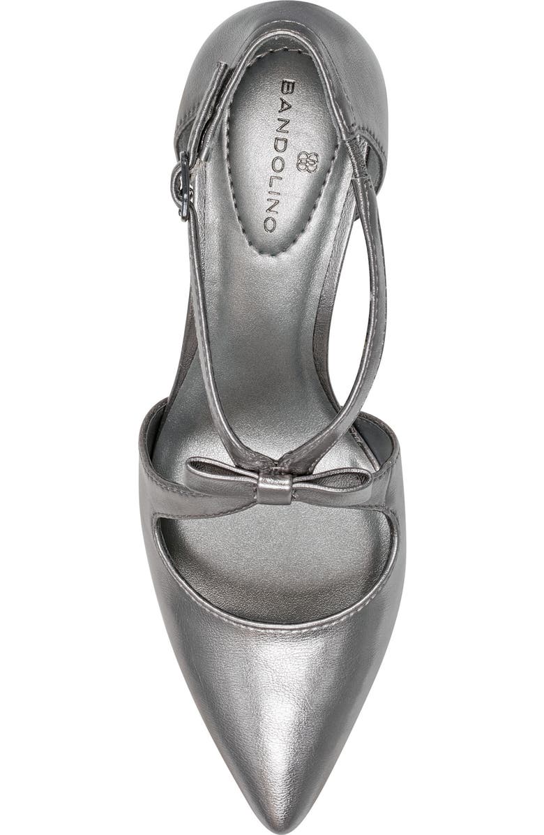 Bandolino Zeffer Kitten Heel Pump, Alternate, color, Sil02