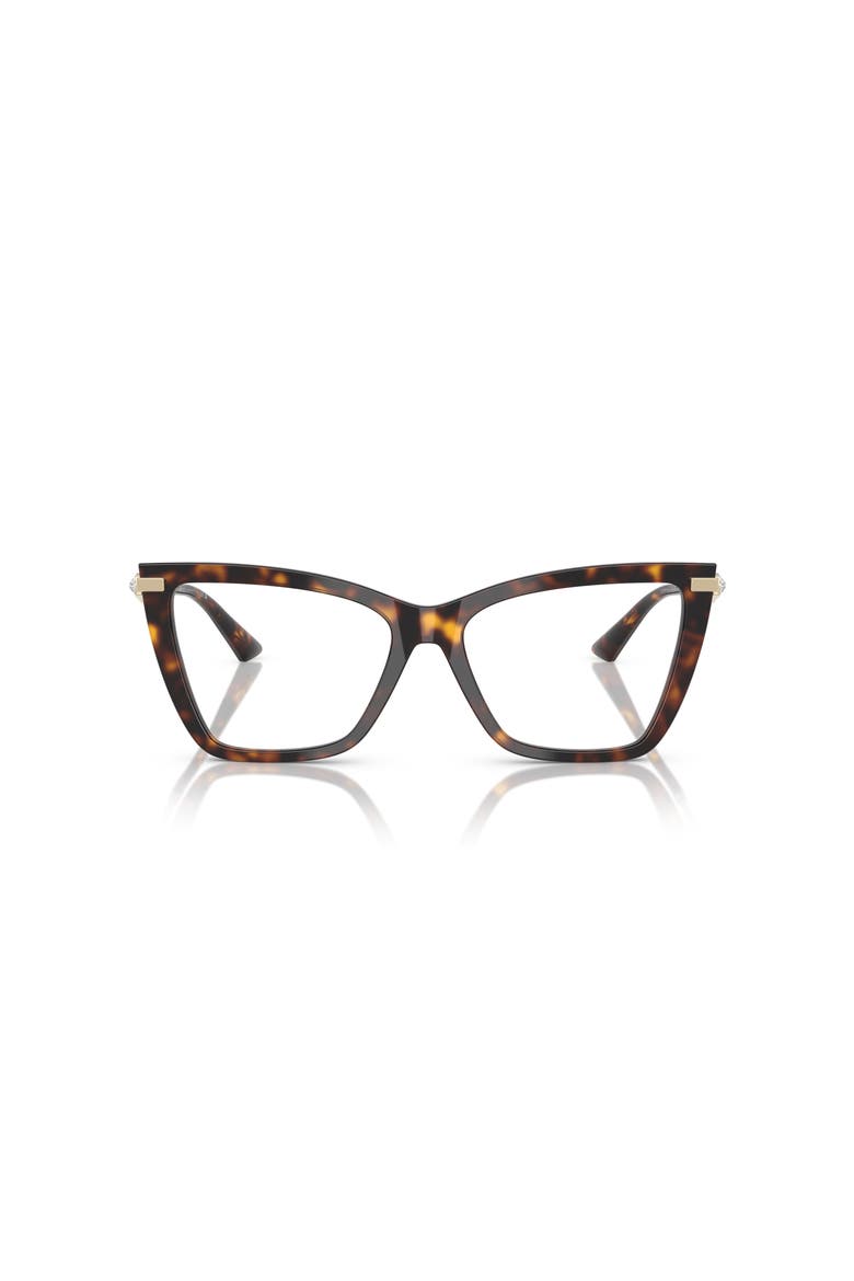 53mm Cat Eye optical glasses, Alternate, color, Tortoise