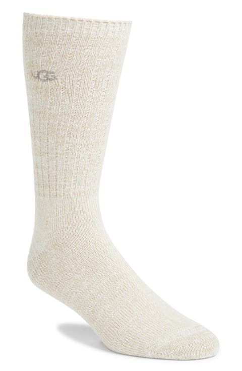 Trey Rib Crew Socks