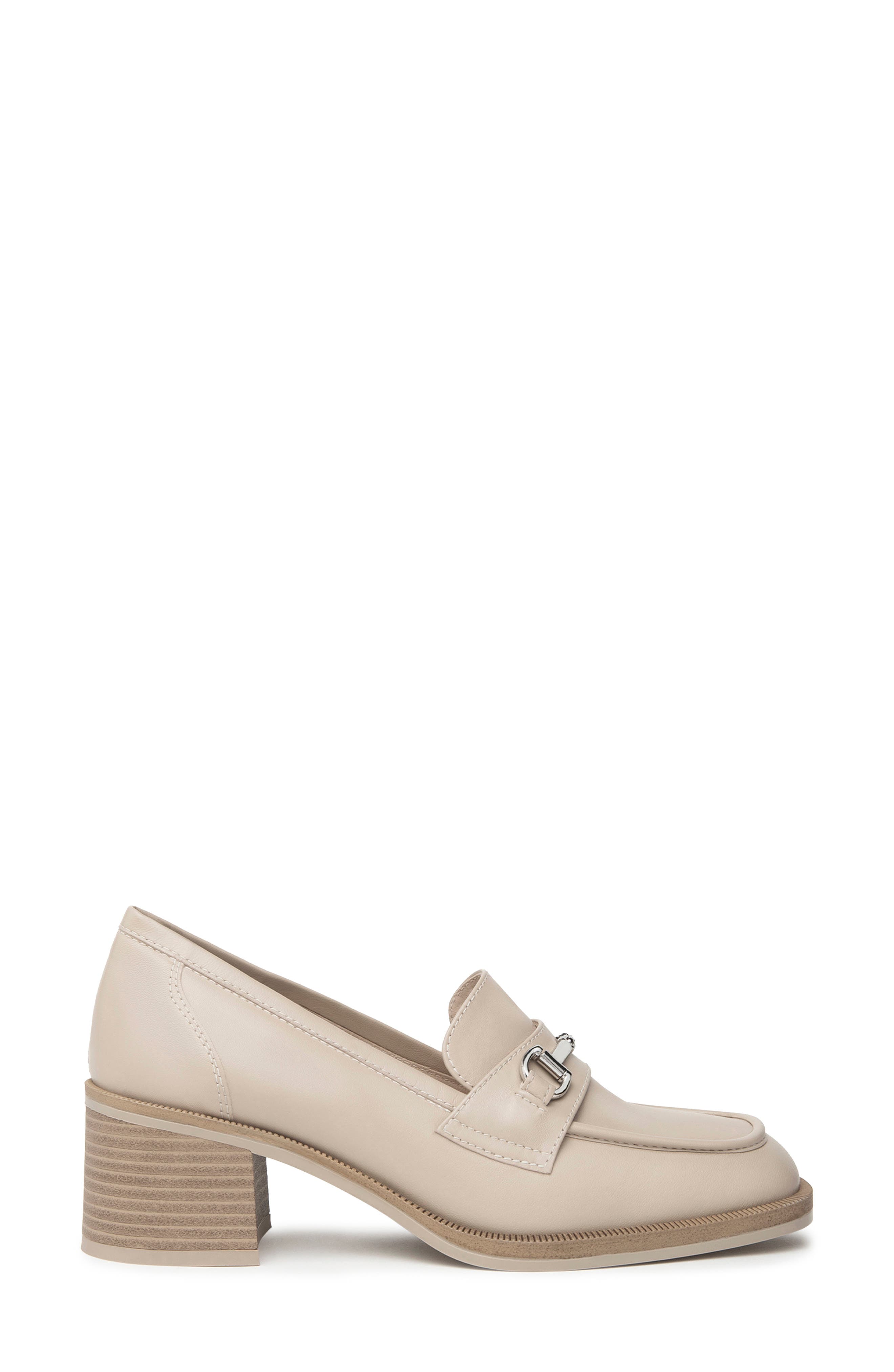 NeroGiardini Bit Loafer Pump, Alternate, color, Brown