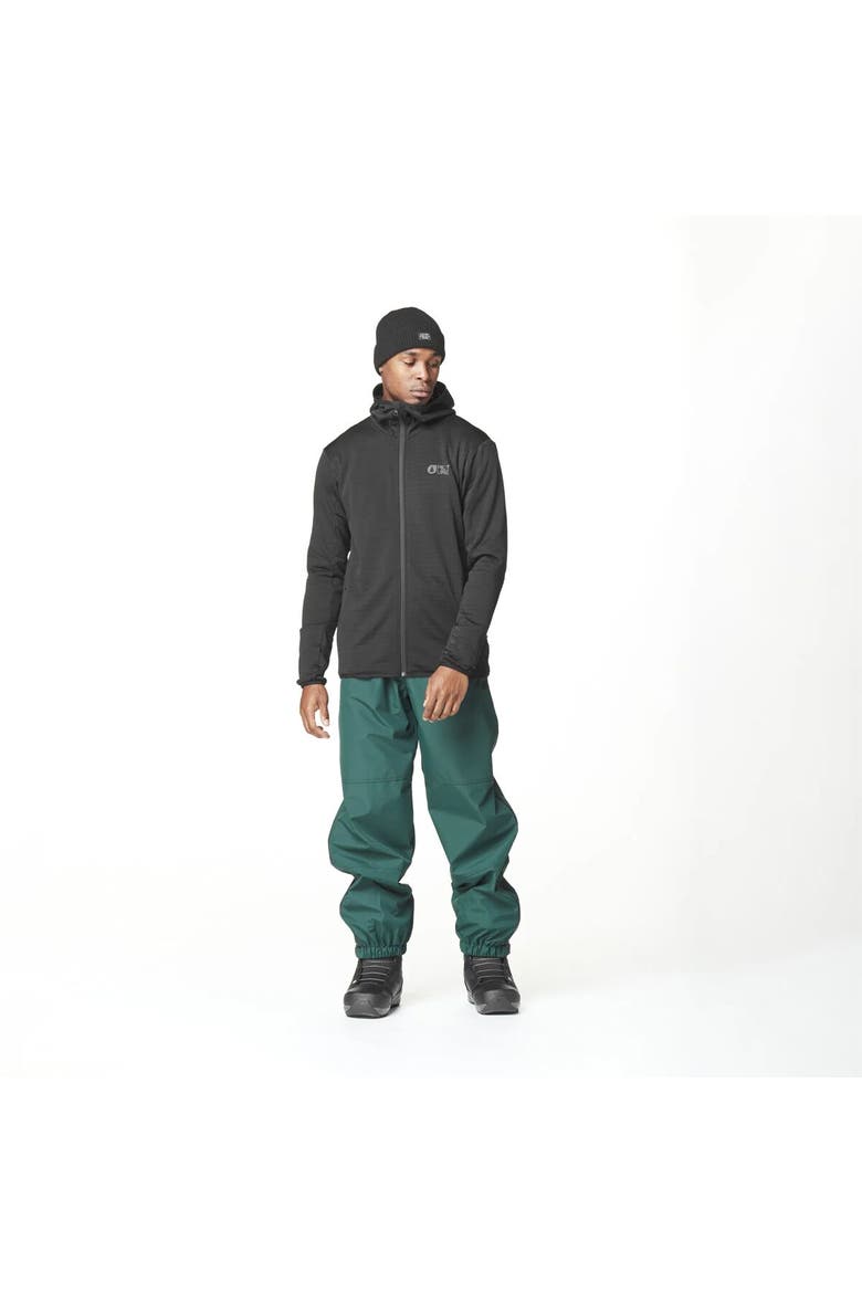 Bake Grid Full-Zip Hooded Fleece - Men's, Alternate, color, Black