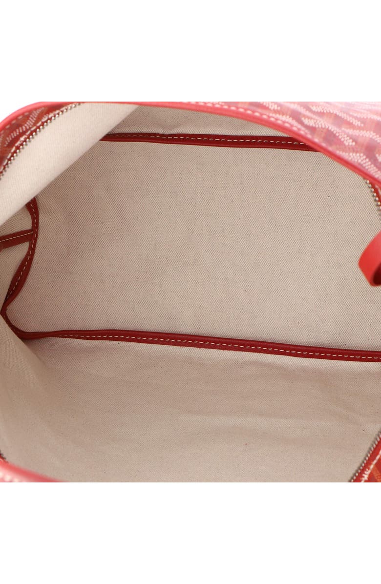 Pre-Owned Goyard Boheme Hobo Coated Canvas, Alternate, color, Red