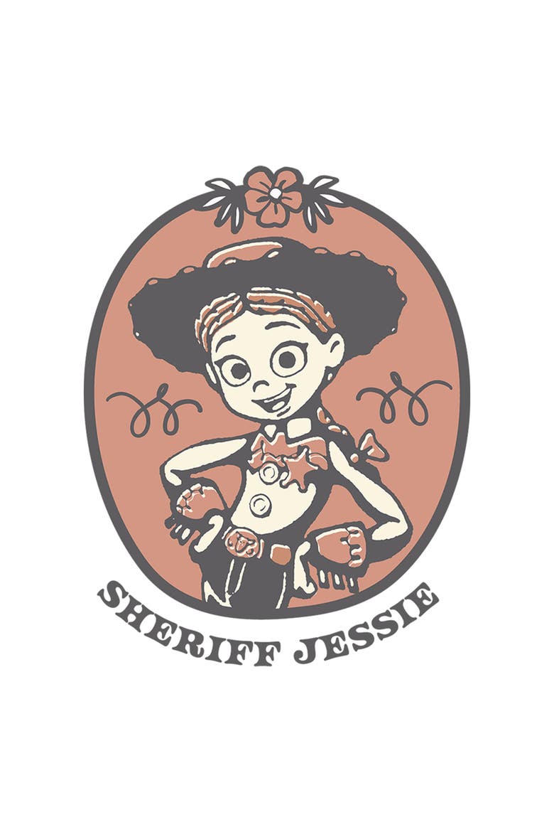 Boy's Toy Story 5 I Am Sheriff Jessie  Graphic T-Shirt, Alternate, color, White