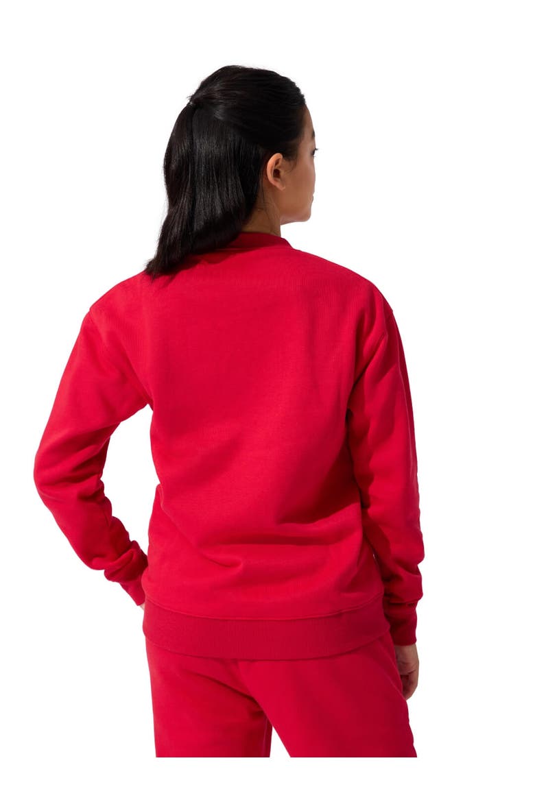 Varsity Sweatshirt, Alternate, color, red
