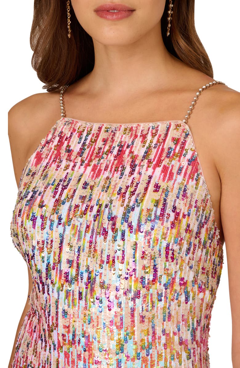 LIV FOSTER Sequin Cocktail Dress, Alternate, color, 