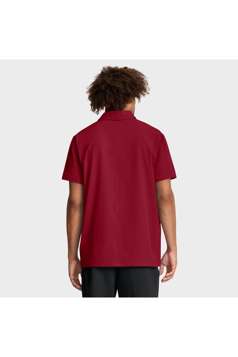 Men's Nike Crimson Alabama Crimson Tide 2025 Coaches Sideline Polo, Alternate, color, Crimson