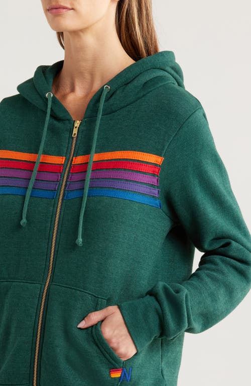 Aviator Nation 5-stripe Zip Hoodie