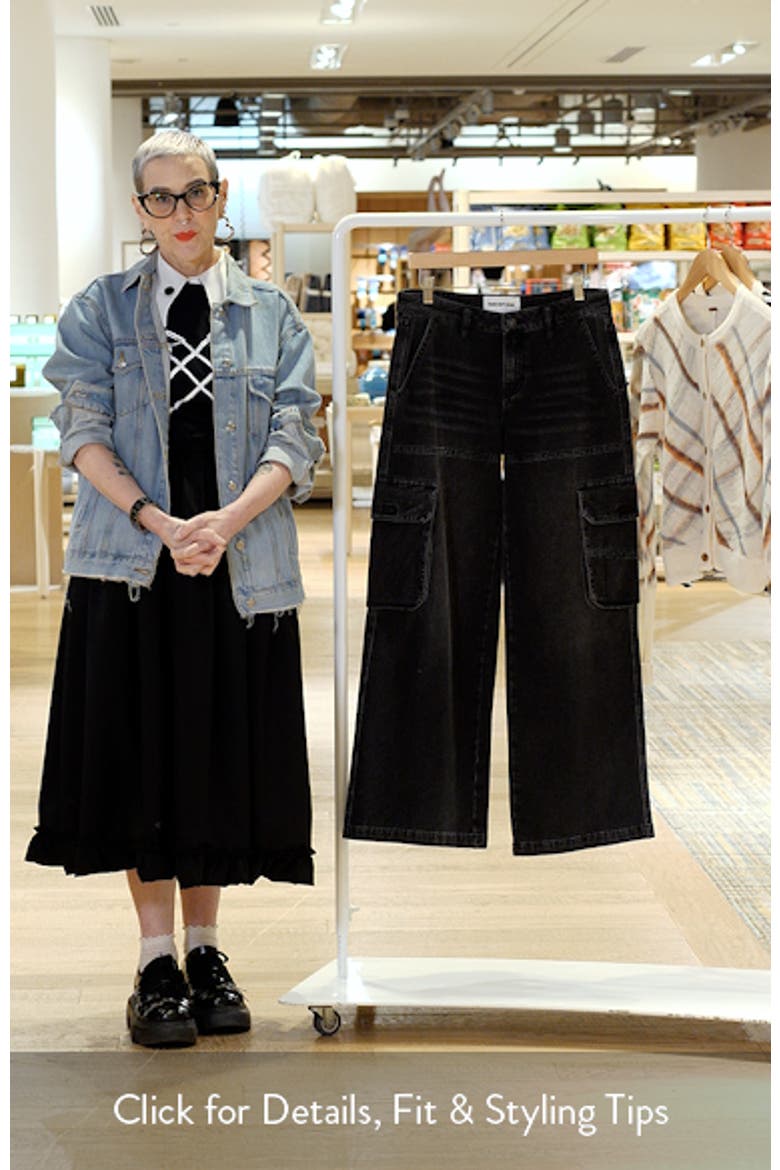 Low Rider Baggy Wide Leg Cargo Jeans video