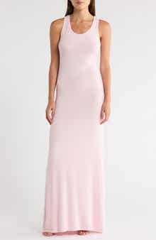 GO COUTURE Ribbed Maxi Tank Dress