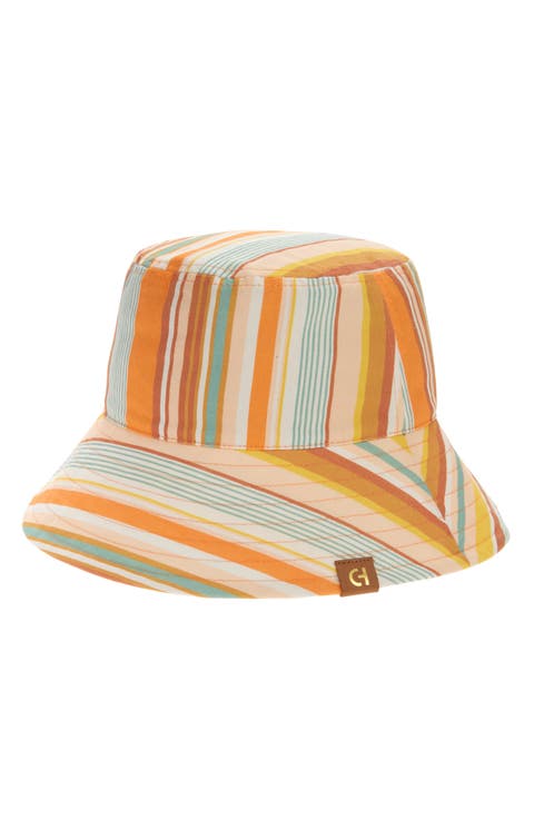 Riviera Stripe Bucket Hat