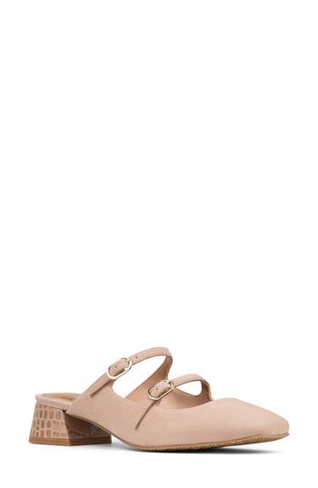 Donald Pliner Tria Double Strap Mule In Sand