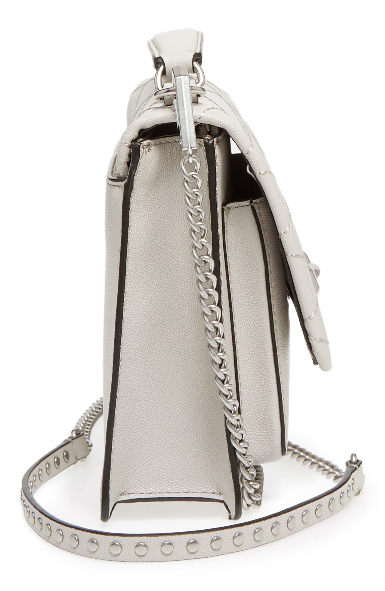 Medium Je T'aime Convertible Leather Crossbody Bag, Alternate, color, PUTTY