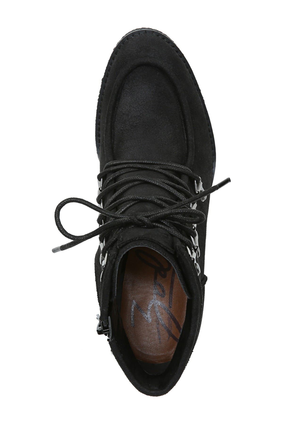 Zodiac Indy Lace-Up Wedge Boot, Alternate, color, 