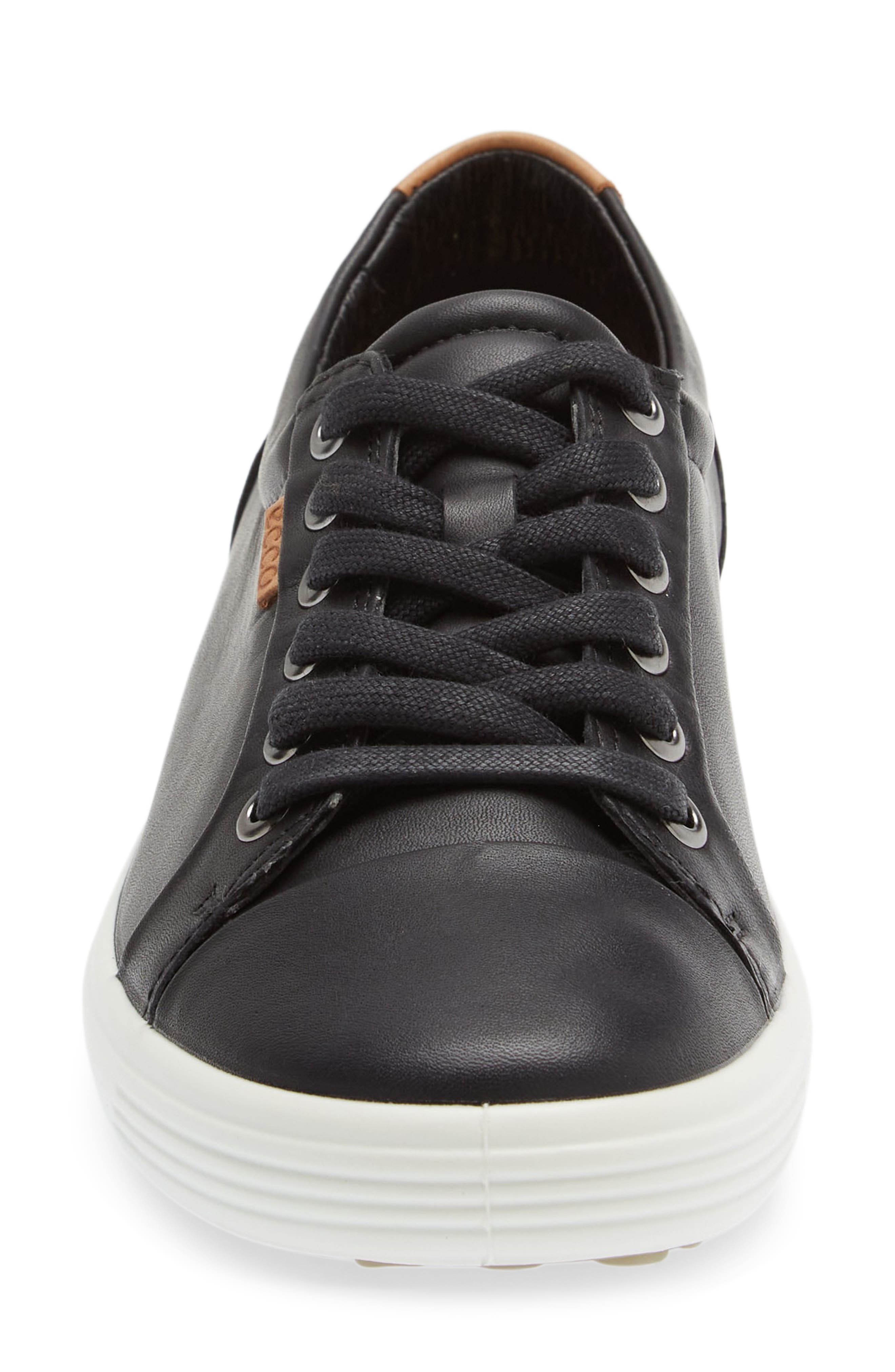 ECCO Soft 7 Sneaker, Alternate, color, Black
