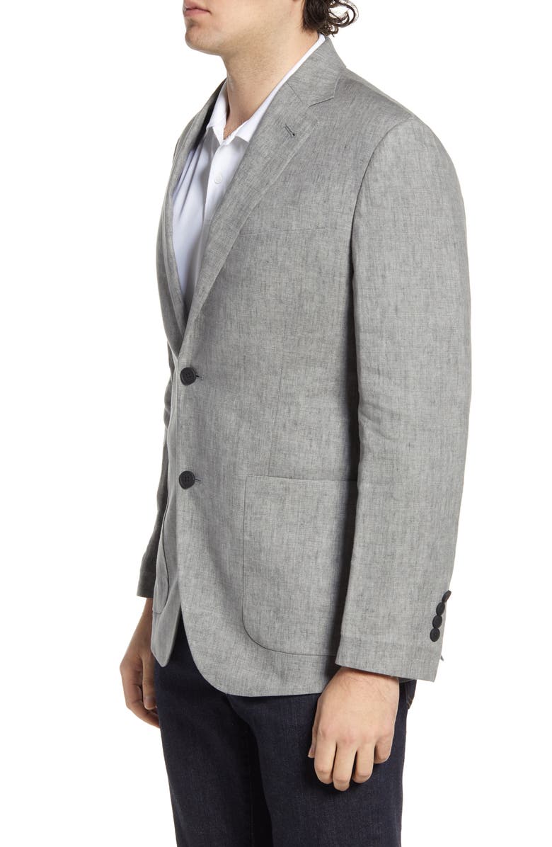 NORDSTROM MEN'S SHOP Regular Fit Linen Sport Coat, Alternate, color,