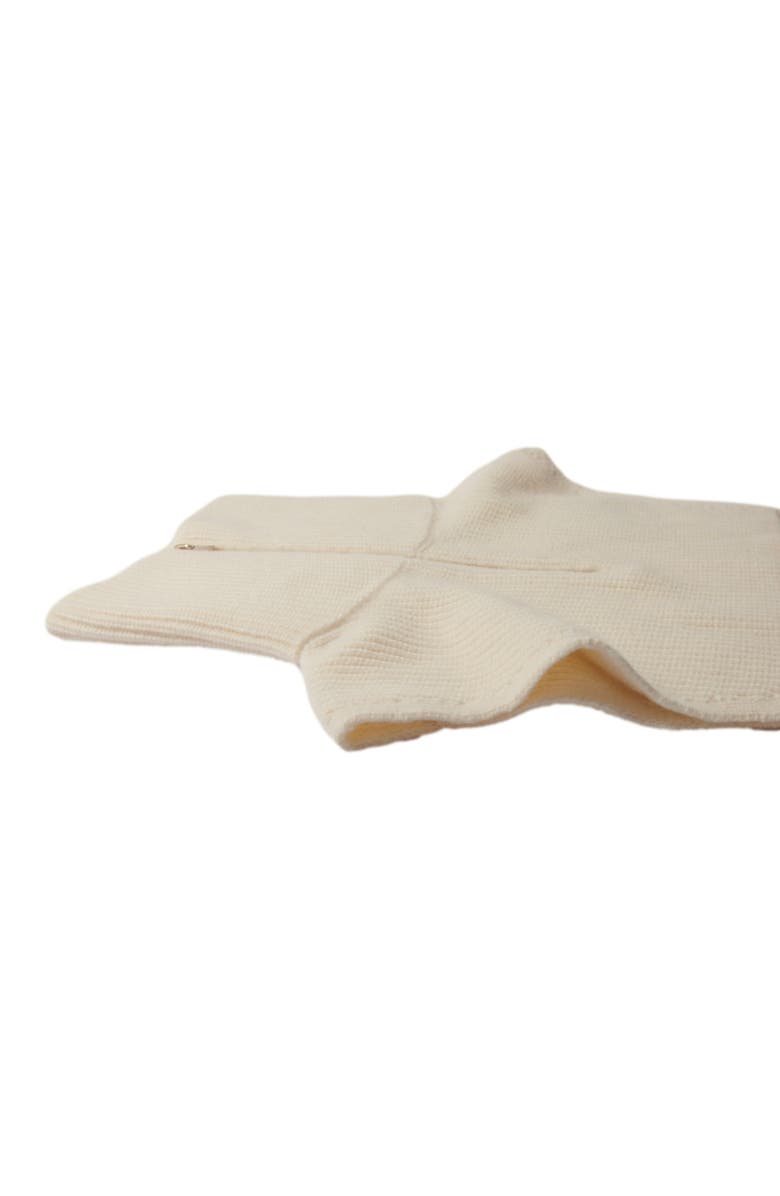 maje Cashmere/wool zip-up neck warmer, Alternate, color, 