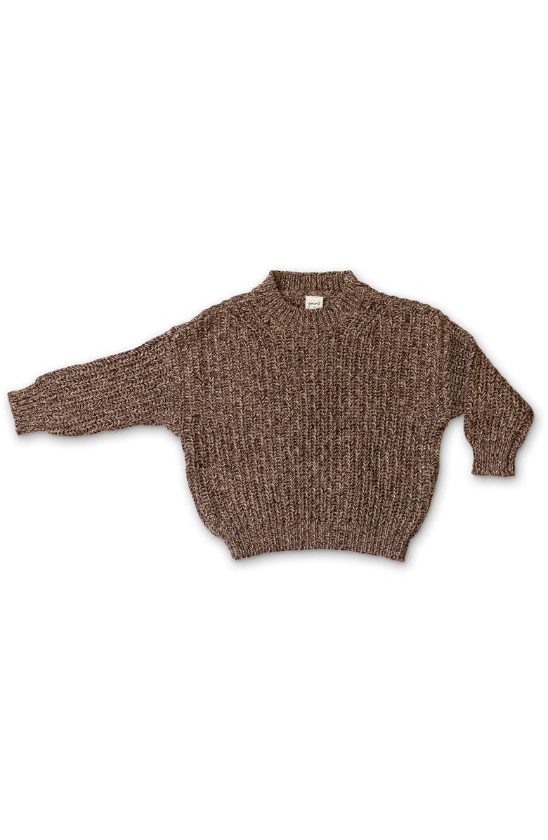 goumikids baby organic cotton chunky knit sweater, Main, color, 