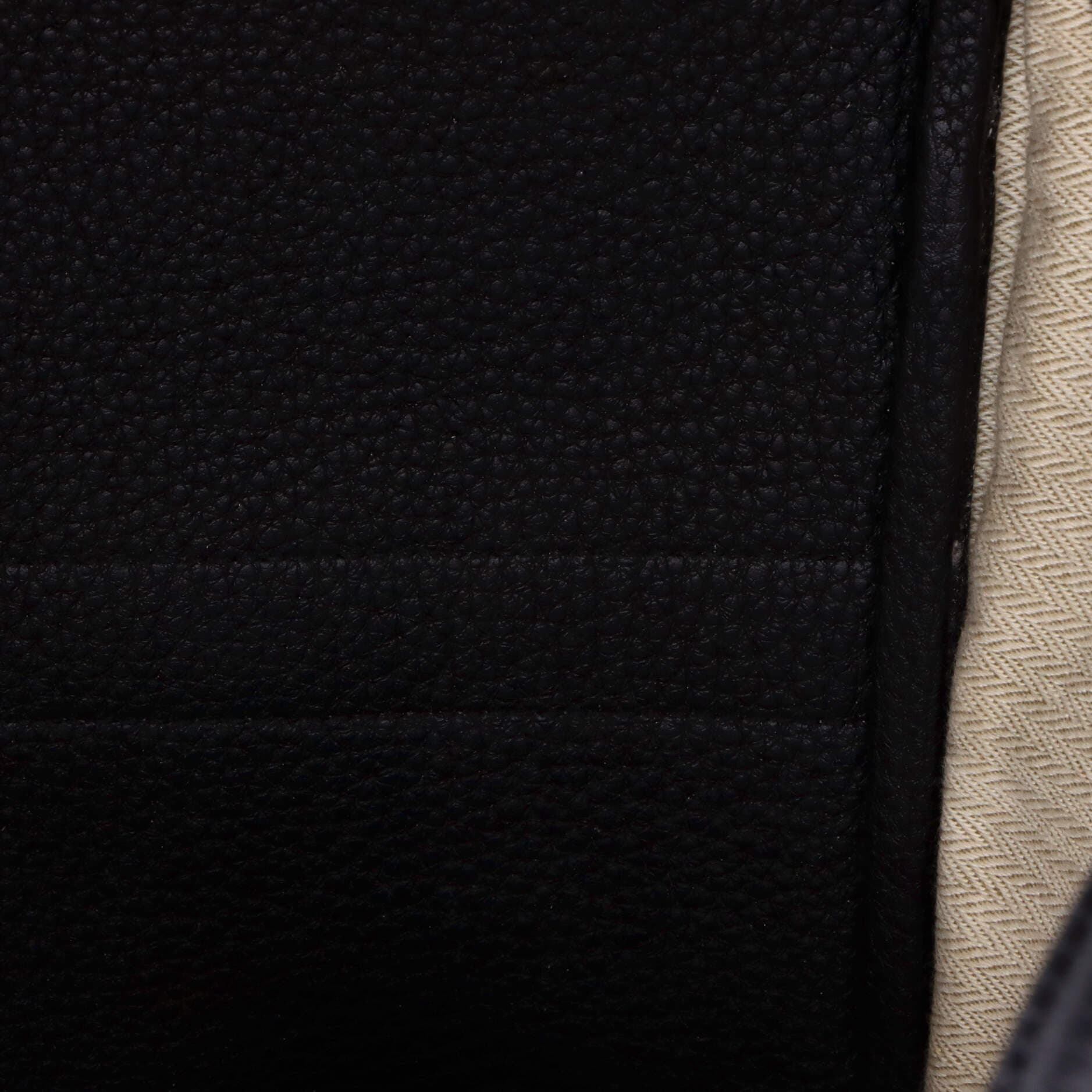 Pre-Owned Hermes Garden Party Tote Leather 30, Alternate, color, Noir