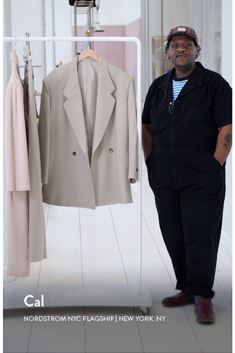 The Eternal California Virgin Wool Twill Blazer video