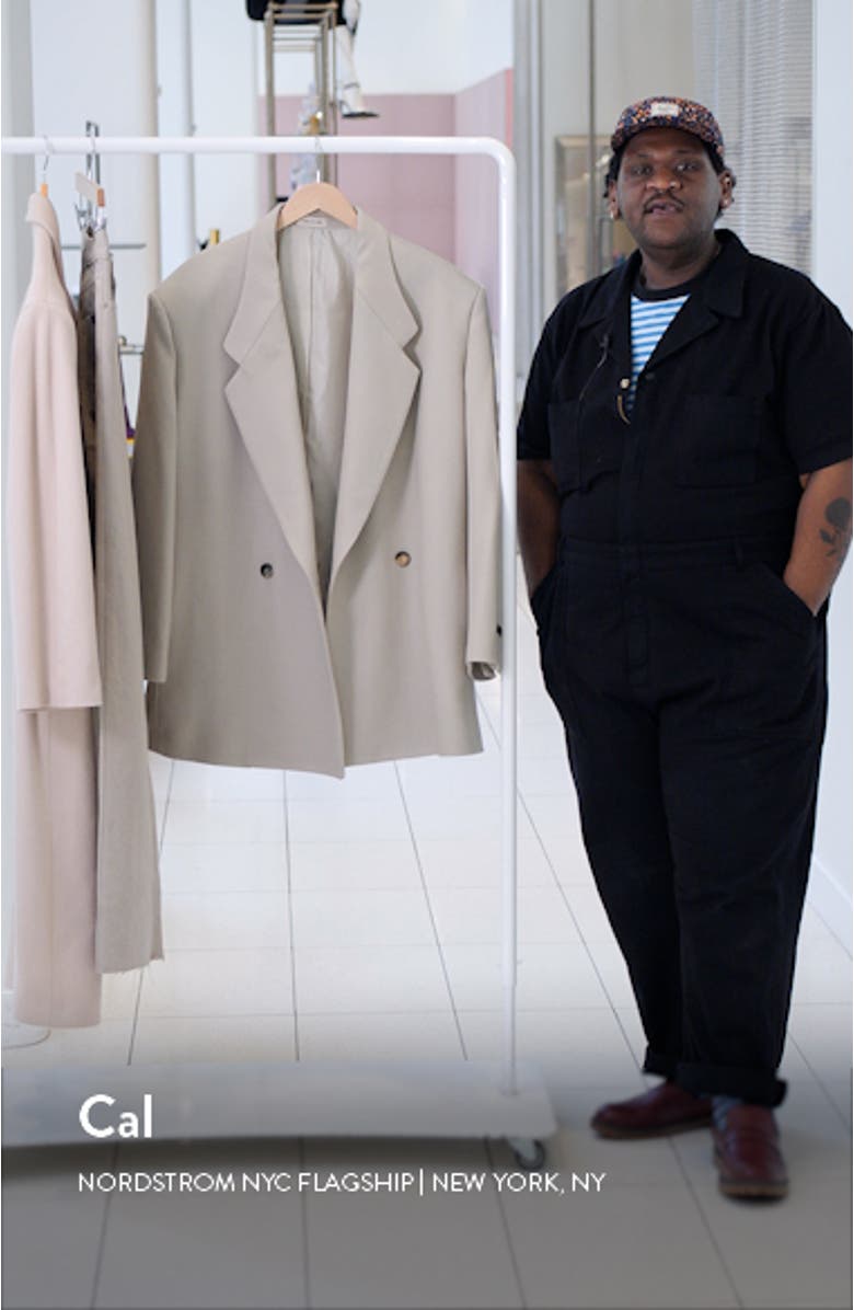 The Eternal California Virgin Wool Twill Blazer, sales video thumbnail