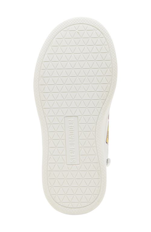 Steve Madden Kids' Tbeta High Top Platform Sneaker In White