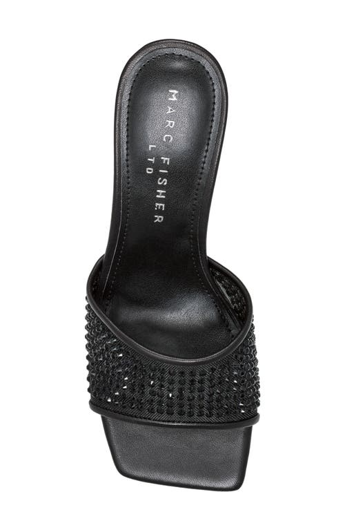 Marc Fisher Ltd Delaney Slide Sandal In Black