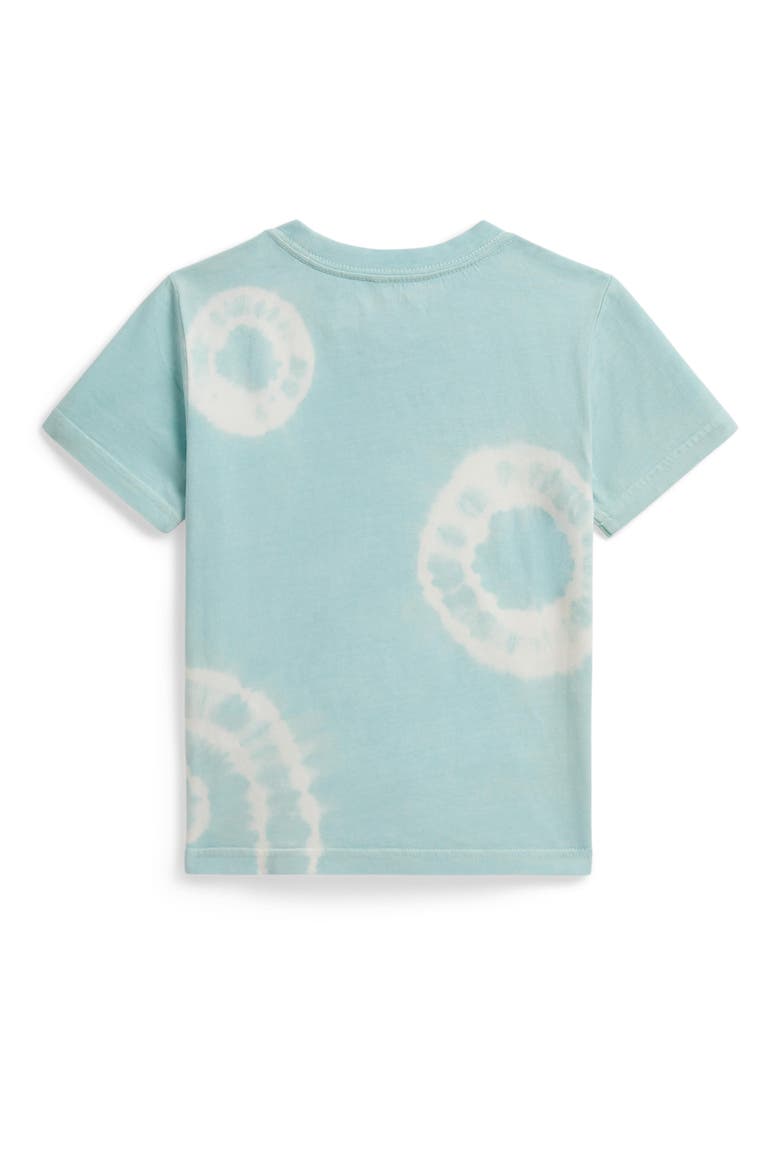 Kids' Polo Bear Graphic Cotton Jersey T-Shirt, Alternate, color, PARAKEET