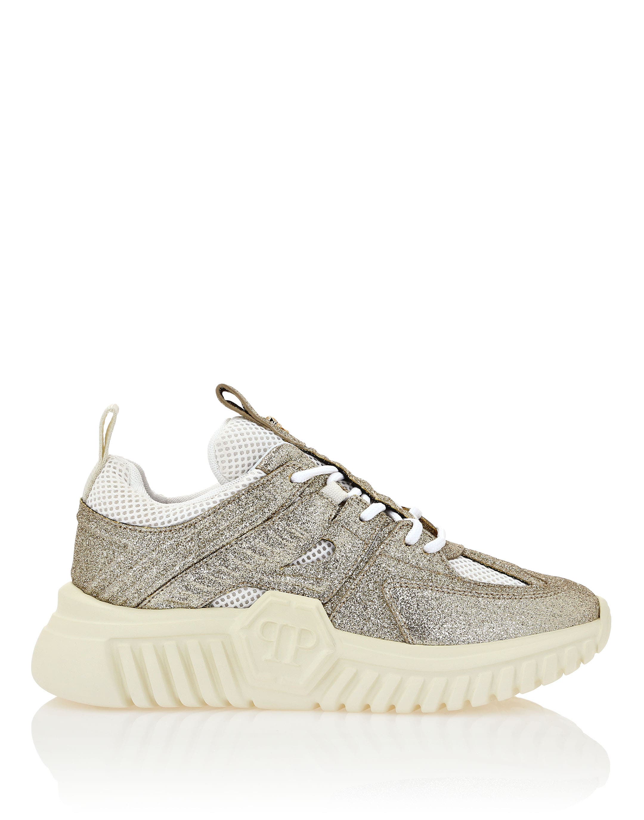 Glitter Runner Unisex, Alternate, color, Lightgold
