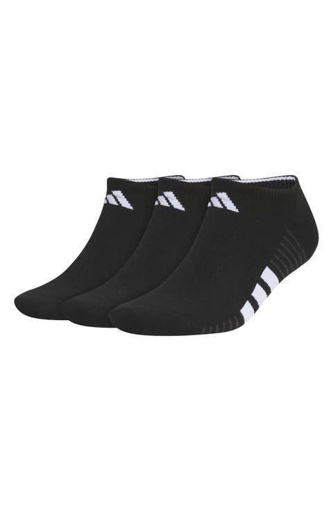 Cushioned 4.0 3-Pack No-Show Socks