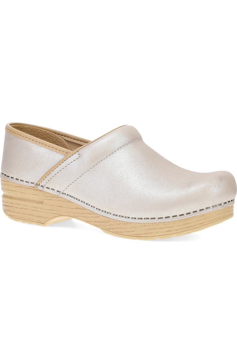 Dansko Professional Clog, Main, color, Pearl