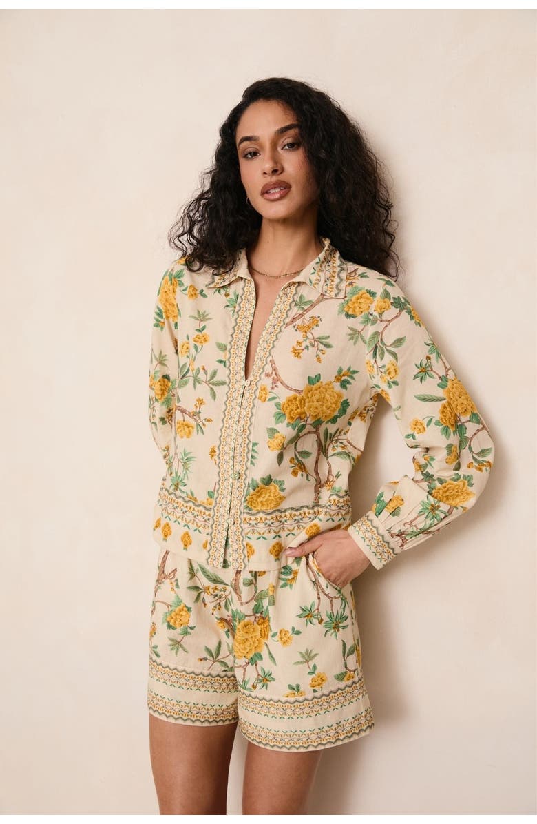 RAISHMA Raffey Short, Main, color, Yellow