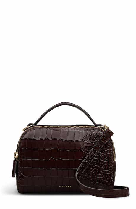 Radley Elm Avenue Small Croco Embossed Crossbody Bag