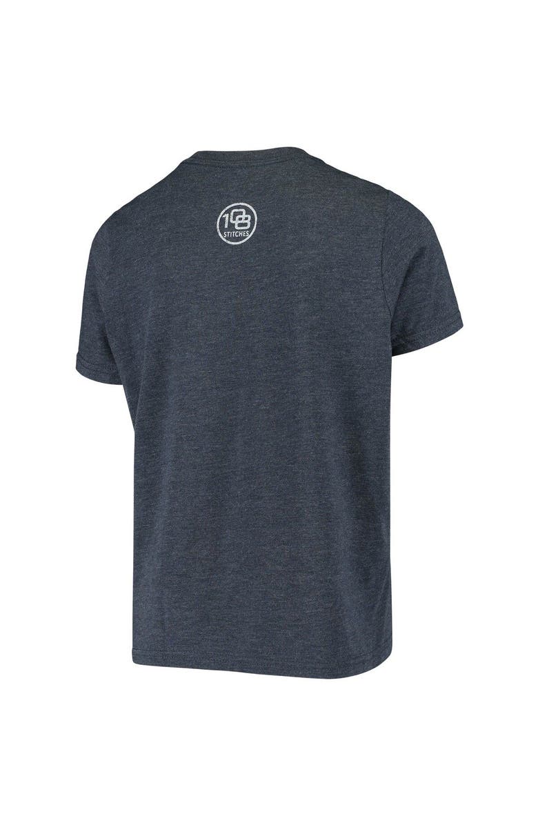 108 STITCHES Youth Navy Flying Chanclas de San Antonio Copa de la Diversion Vintage T-Shirt, Alternate, color,