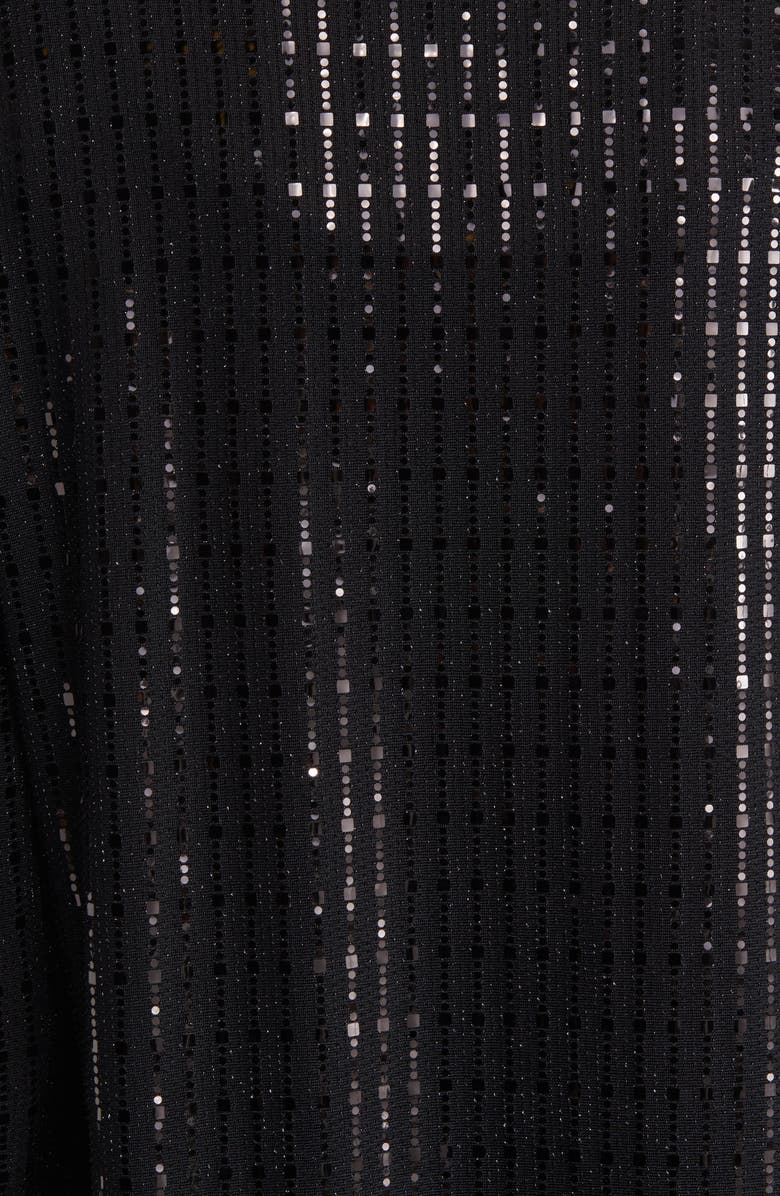 Anne Klein Linear Shine Jacket, Alternate, color, 