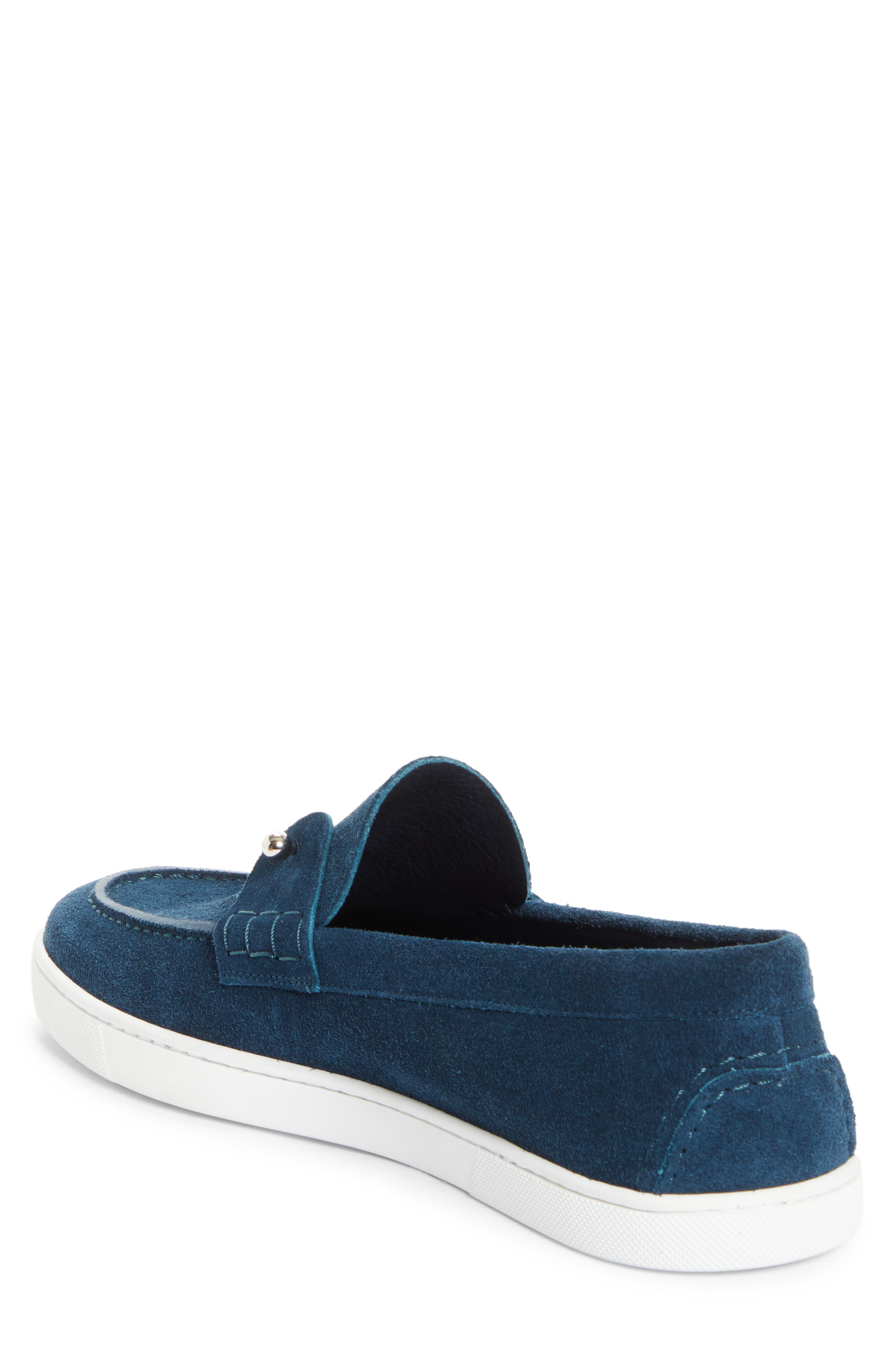 Christian Louboutin Chambeliboat Loafer, Alternate, color, Last Night