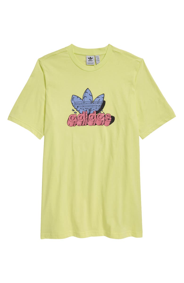 adidas Originals Kids' Funny Stone Graphic Tee, Main, color,