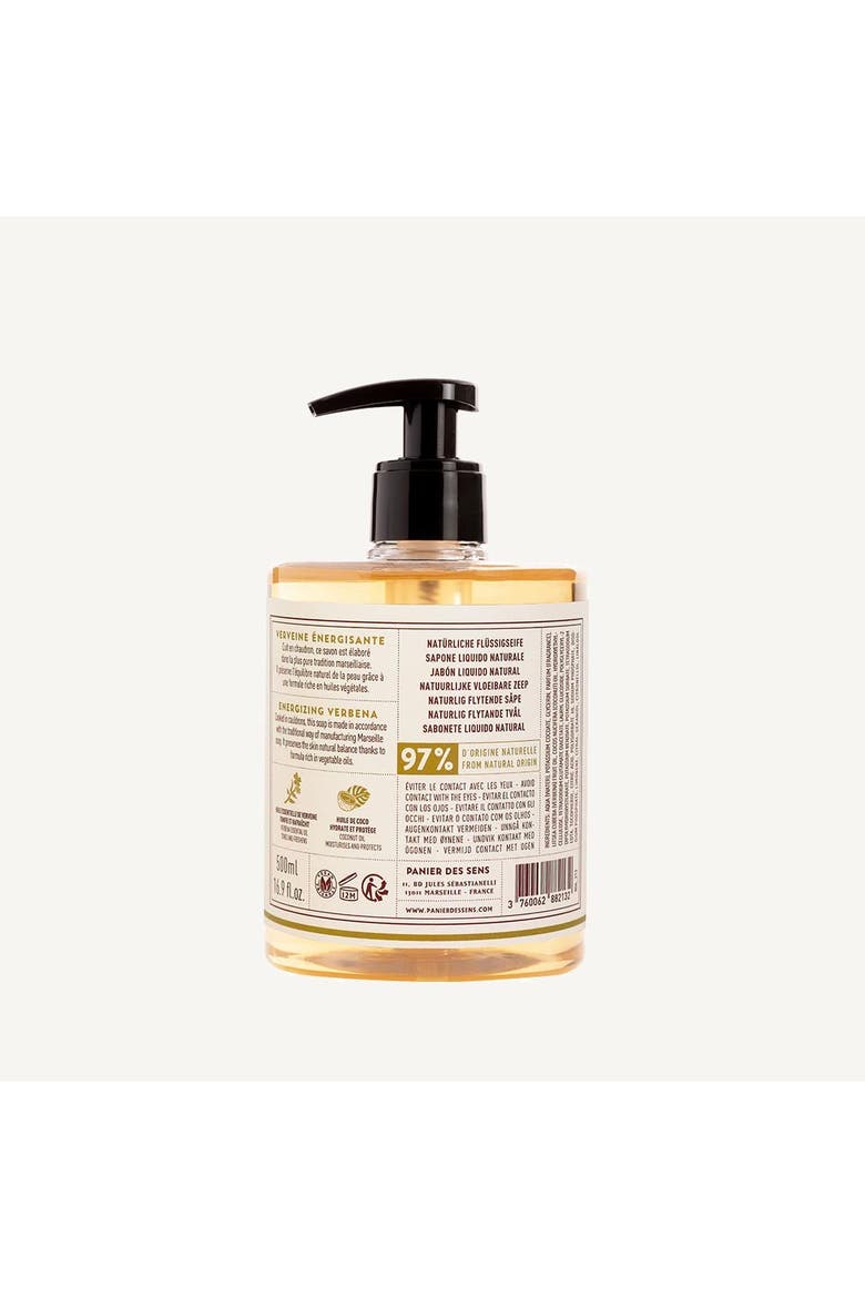 Verbena Liquid Marseille Soap, Alternate, color, Yellow