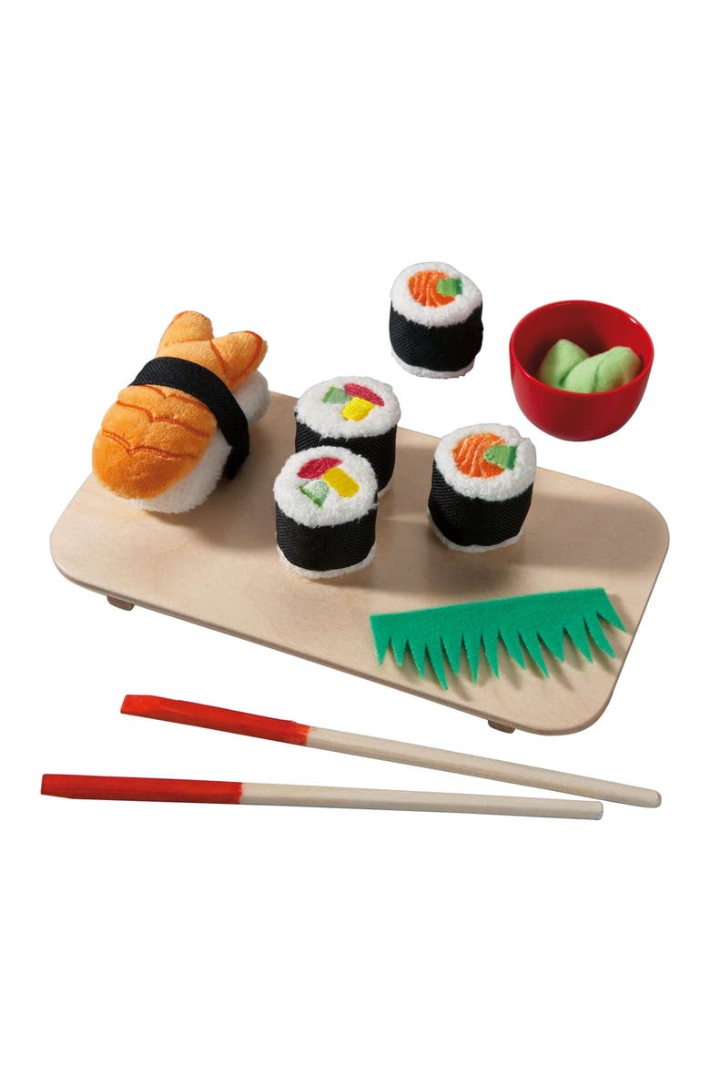 Sushi Set Soft Play Food, Main, color, Multi