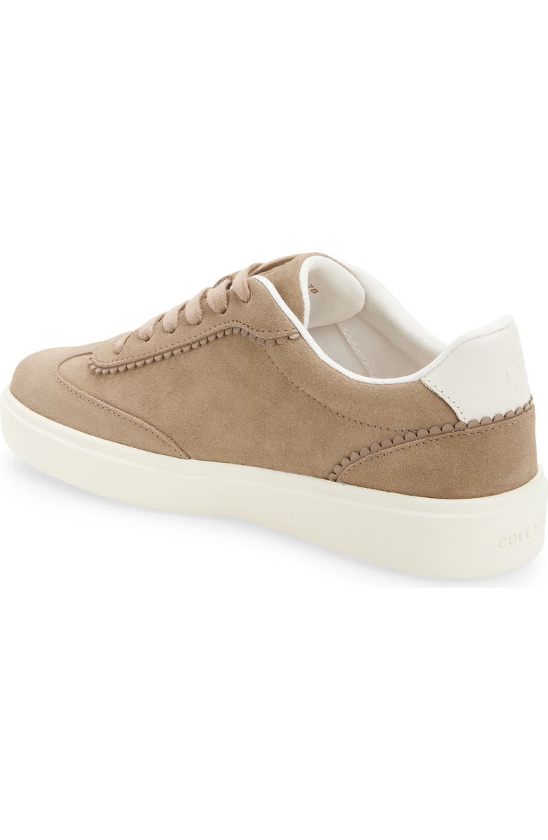 Cole Haan Grand Crosscourt Arlowe Sneaker, Alternate, color, Irish Coffee Suede/ Ivory