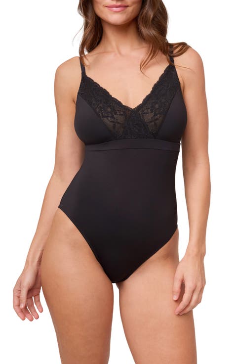 Lace Trim Bodysuit