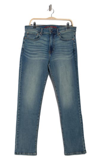 Lucky Brand 121 Slim Straight Leg Jeans In Blue